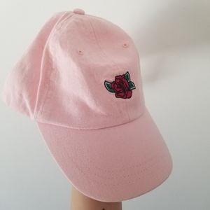 Rose Embroidered Hat